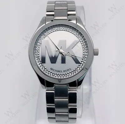 Michael Kors Slim Runway Silver Women's Watch • $49.99