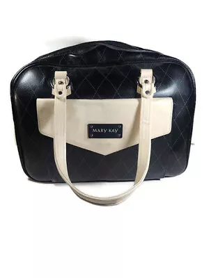 Mary Kay Black Ivory Travel Consultant Duffle Organizer Bag • $22