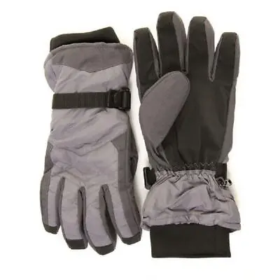 £11.99 • Buy Mens Waterproof Ski Gloves High Quality Polar Expo Snow Warm Winter Gloves Grey