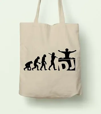 $14.99 • Buy DJ Evolution Reusable Shopping Bag Tote Planet Ethical Cloth Music Club Dance