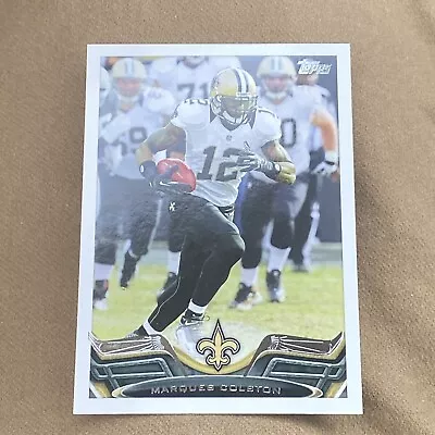 2013 Topps Football Card #179 Marques Colston • $0.75