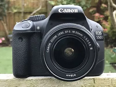 Canon EOS 550D DSLR Digital Camera Kit 18-55mm Iii Lens *Superb* • £139.95