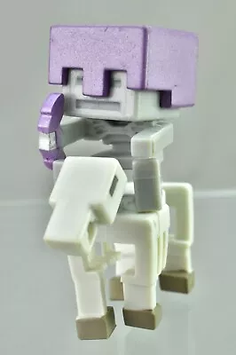 Minecraft Riders Series 1 On Skeleton Horse Enchanted Armor Mini 1  • $22.49