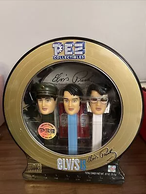 Vintage 2007 Pez Collectibles Elvis Limited Edition Pez Gift Pack W/cd Included • $10