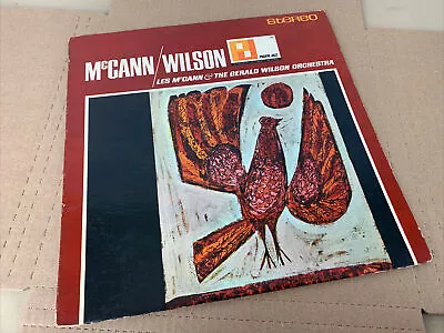 LES McCANN/GERALD WILSON ORCHESTRA - 60'S PACIFIC JAZZ ST-91 VINYL LP (TB-253) • $17.95