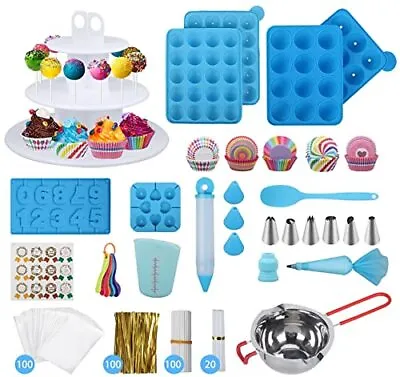 CAKE POP MAKER KIT Silicone Mold Set Chocolate Candy 554 Pcs ARNISION • $49.60