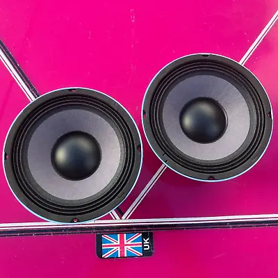 8 /200mm 2x Bass Chassis Speaker Drivers 8 OHM 150 Watts RMS / 200w Max • £45.99