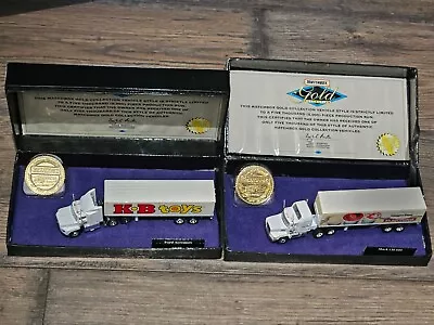 2 Matchbox Gold Collection Trucks Ch-600 And Aeromax • $29.99