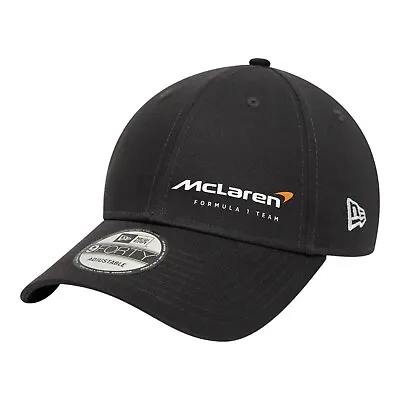 New Era McLaren F1 Formula 1 Team 9FORTY Snapback Hat Cap Black - OSFM • $34.94