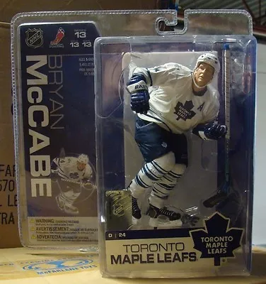 Bryan McCabe Toronto Maple Leafs White Jersey NHL Series 13 McFarlane • $8.99