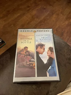 Message In A Bottle Nights In Rodanthe (Double Feature On DVD 1999) Costner WB • $7.98