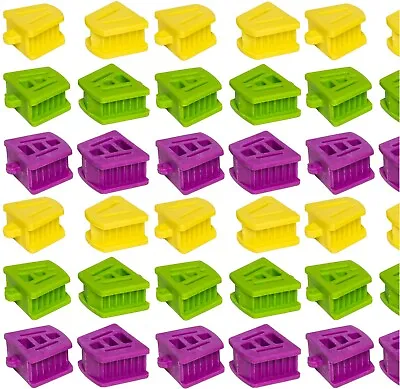 Silicone Dental Mouth Bite Blocks Props Small Medium Large For Teeth • $21.99