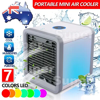 $23.95 • Buy Portable Mini Air Cooler Fan Air Conditioner Cooling Fan Humidifier AC AU STOCK