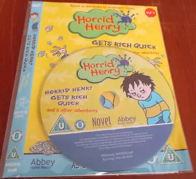Horrid Henry: Gets Rich Quick DVD (2008) Cert U • £1.75