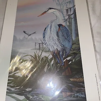 Marty Wilson “Bayou Blue” Art Print • $60