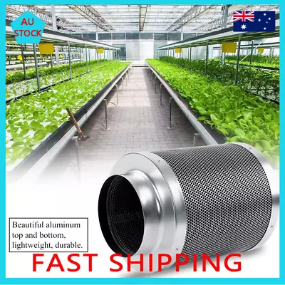 Stainless Steel Carbon Filters 6 Inch Hydroponics Keep Away Smell  HouseWorkshop • $75.99