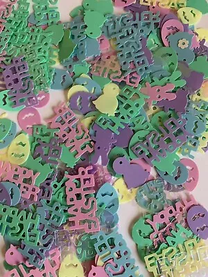Easter Confetti Sequins Table Decoration Bunny Egg Chick Arts And Craft Kids Fun • £2.99