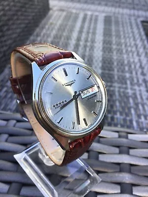 Very Nice Longines Admiral 5star Automatic Vintage Men’s Watch 35mm • £105