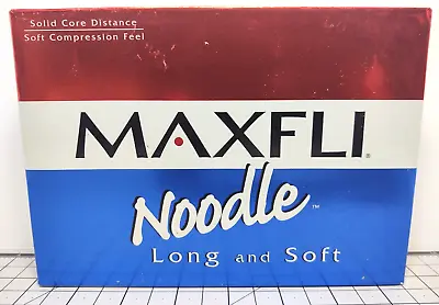 Maxfli Noodle Long And Soft Golf Balls 4 Packs Of 3 Balls (12 Total) NOS 2006. • $12.98