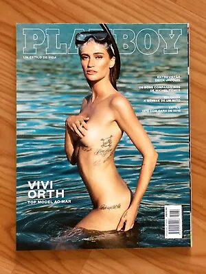 Playboy Magazine Brazil  Vivi Orth   May 2016 - Number 487 - Very Rare! • $24