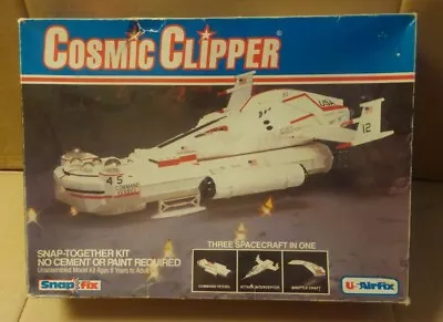 USAirfix 7101 Cosmic Clipper Spacecraft Snap Together Plastic Model Kit Complete • $59.98