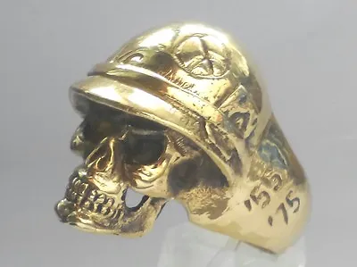 Bronze Ghost Of The Vietnam War Ring Custom Size World War Handmade R-175b • $31.99