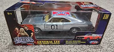 Ertl: General Lee 1969 Dodge Charger 1:18 Diecast (Chrome) • $399.99