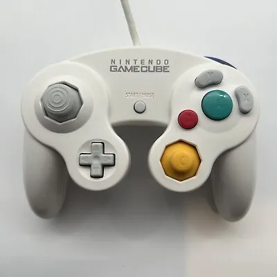Genuine White Nintendo GameCube Controller RARE *Tested & Working* • $89.95