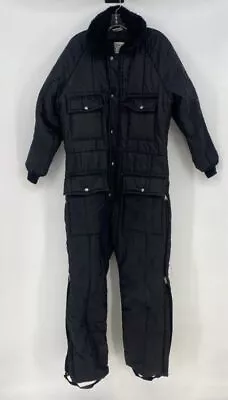 Zero Zone By Walls Mens Black Long Sleeve One-Piece Snow Suit Size Medium • $9.99