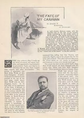 The Fate Of My Caravan. [marquis De Mores] An Uncommon Original Article From The • £15.49