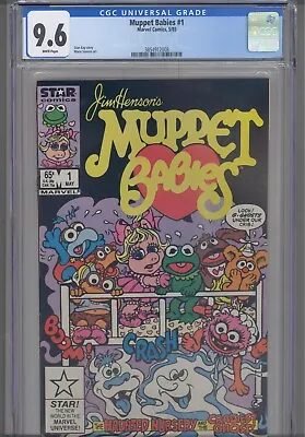 Muppet Babies #1 CGC 9.6 1985 Marvel Comics (Star Comics) • $89.95