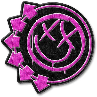 £3.89 • Buy Officially Licensed Blink 182 Logo Iron On Patch- Music Rock Band Patches M007