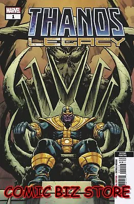 Thanos Legacy #1 (2018) 2nd Printing Level Variant Cover Marvel ($4.99) • £4.05