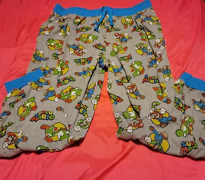 Adult  Unisex Super Mario Loungewear Pajama Pants Size XL • $20