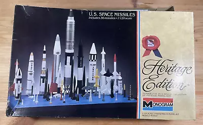 NOB US Space Missiles - Monogram Heritage Edition - 1/128 Scale Kit #6055 [U6] • $58.99