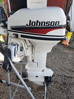 Johnson 9.9 Outboard Motor 1997 Electric Start 2 Stroke Free Shipping • $1499