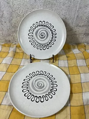 2 MCM Vintage METLOX - POPPYTRAIL Aztec Dinner Plate 10 3/8  • $28