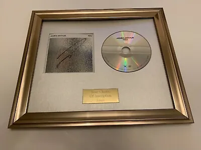 Signed/autographed James Arthur - You Framed Cd Presentation • £89.99