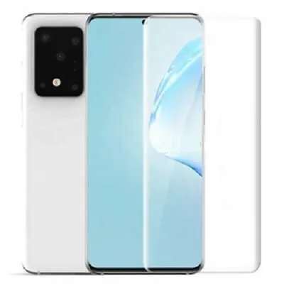 For Samsung Galaxy S10 S20 S9 S8 Plus Tempered Glass Screen Protector Case Cover • £0.99