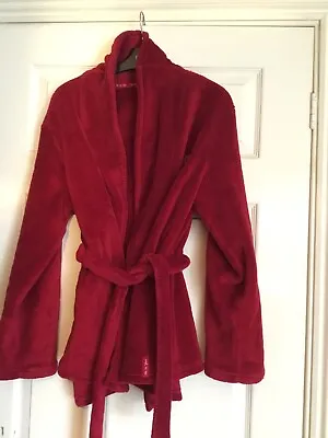 M&S Red Size 10 Dressing Gown Robe Me To You Tatty Teddy Bear • £9