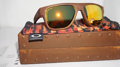 Oakley BREADBOX Limited Edition New Rust Decay Fire Iridium Polarized OO9199-13 • $859.99