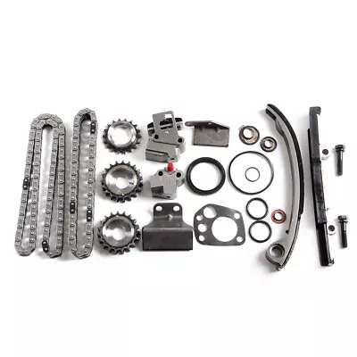 Timing Chain Kit For Nissan 240SX DOHC 1991-1998 L4 DOHC 16 VALVE 2.4L KA24DE • $54.95