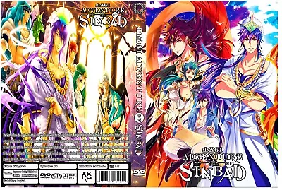 Anime  Magi Adventure Of Sinbad  1-13 Ep 2 Dvd Eng-audio 1 Box 2016 • $25