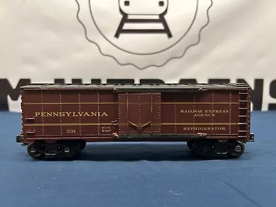 K-line Pennsylvania (REA) #2724 Classic Mail Refrigerator Car NO BOX • $29.99