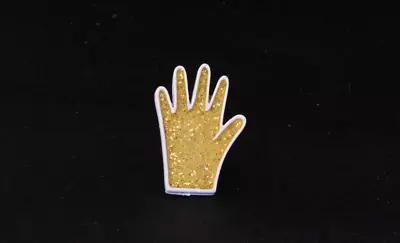 Michael Jackson Gold Sparkle Glove Pin - New Dead Stock - RARE! • $19.99