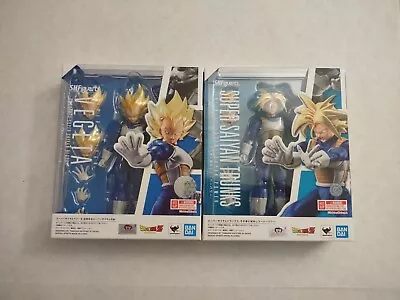 *NEW* FREE SHIPPING Bandai S.H. Figuarts Dragonball Z Vegeta Trunks 2-pack • $95