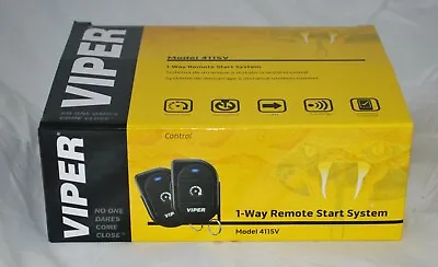 Viper 4115V Remote Start System Complete W/ Two 1-Button FOB Keyless Entry NEW • $99.99
