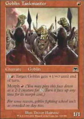 Goblin Taskmaster - Magic The Gathering - Onslaught - MTG • £0.99