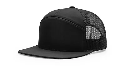 Richardson 7 Panel Trucker Hat 168 Adjustable Snapback Hi-Pro Mesh Cap OSFM • $12.79