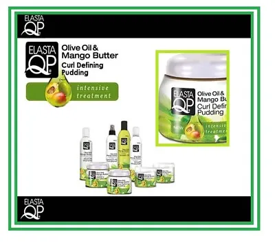 £7.99 • Buy Elasta Qp Olive & Mango Butter Leave In/Shampoo/Gel/Conditioner/Glaze/Oil